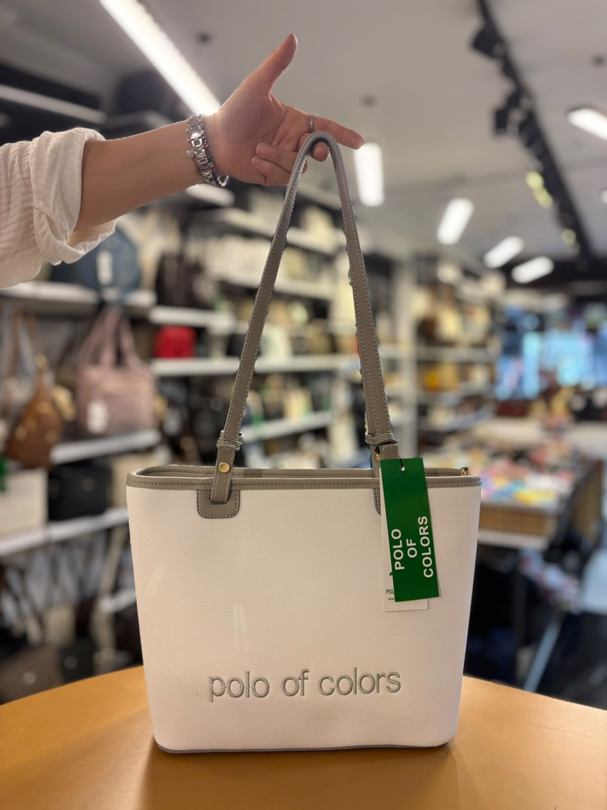 Polo of colors 4 renkli kadın kol çantası